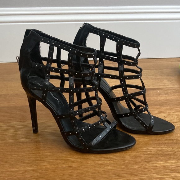 Zara studded cage stilettos - Picture 2 of 3